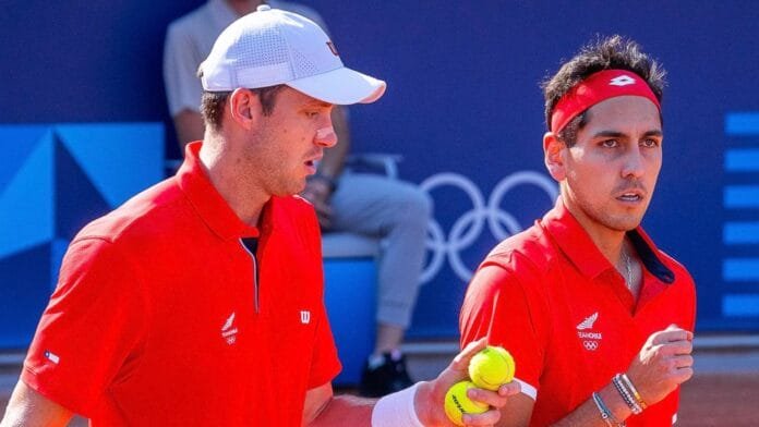 Alejandro Tabilo y Nicolás Jarry celebraron