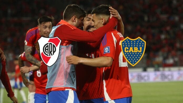 Chilenos Boca Juniors River Plate