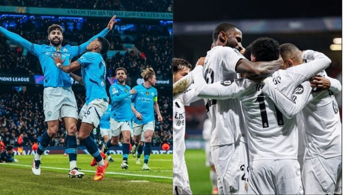 Manchester City vs Real Madrid Champions League