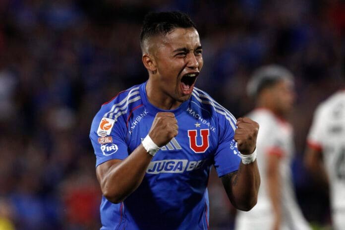 Nicolás Guerra le dió el triunfo a Universidad de Chile.