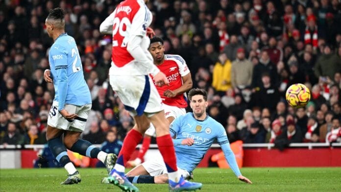 Arsenal vs Manchester City goleada