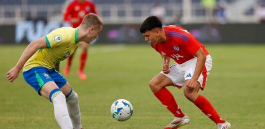 La Rojita vs Brasil Sudamericano Sub 20