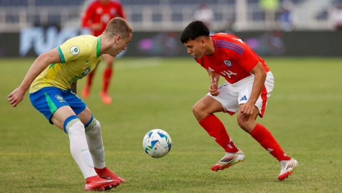 La Rojita vs Brasil Sudamericano Sub 20