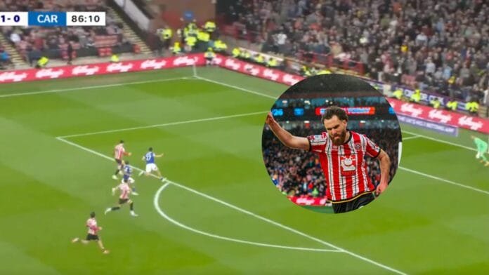 Cumpleaños feliz: Gol y desahogo de Ben Brereton en la victoria de Sheffield United