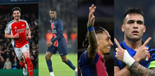 Semana de semifinales de Champions League: Dónde y cuándo ver Arsenal vs PSG e Inter vs Barcelona