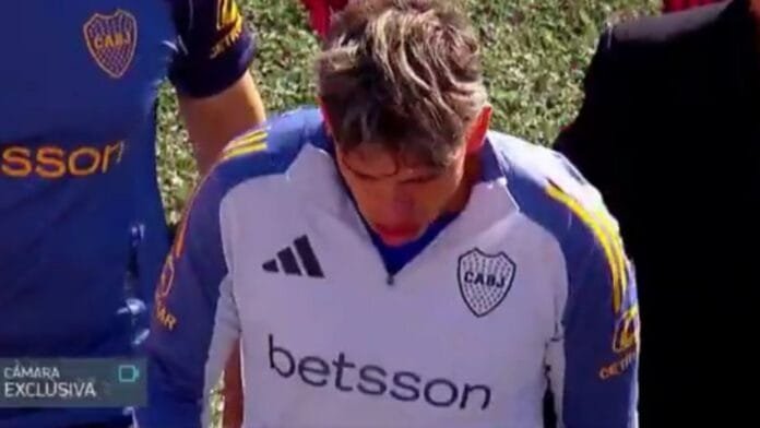 El picante gesto de Carlos Palacios ante el Monumental en la previa del Superclásico entre River Plate y Boca Juniors