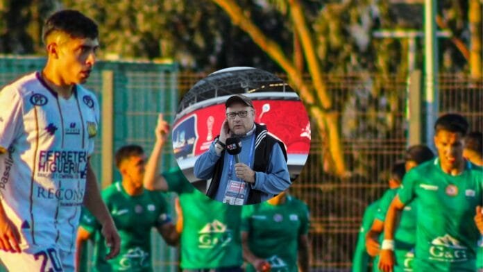 El divertido momento que protagonizó Tito Garrido en transmisión de partido de Segunda División del fútbol chileno