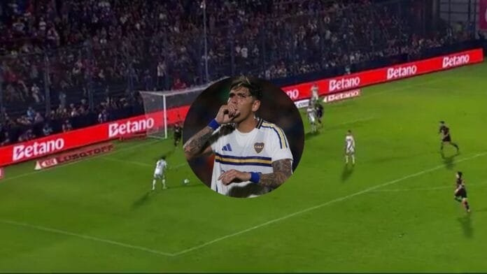 ¿Se puso nervioso? Carlos Palacios no levanta en flojo partido de Boca Juniors ante Tigre