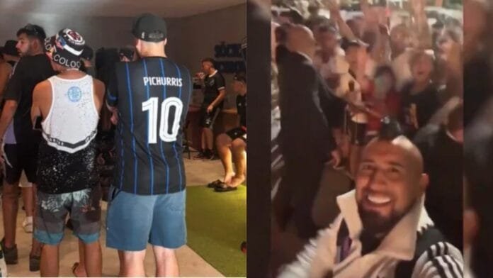 Pese a prohibición de Conmebol: multitud de hinchas de Colo Colo se instalan en Brasil para el duelo de Copa Libertadores ante Fortaleza