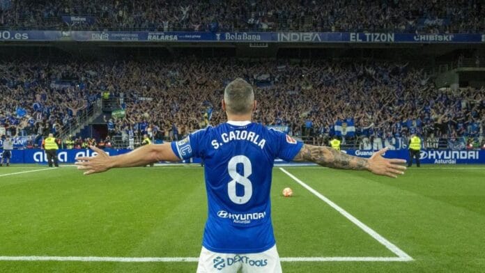 Con 40 años: Santi Cazorla cumple el sueño de su vida con el Real Oviedo logrando el ascenso a LaLiga en España