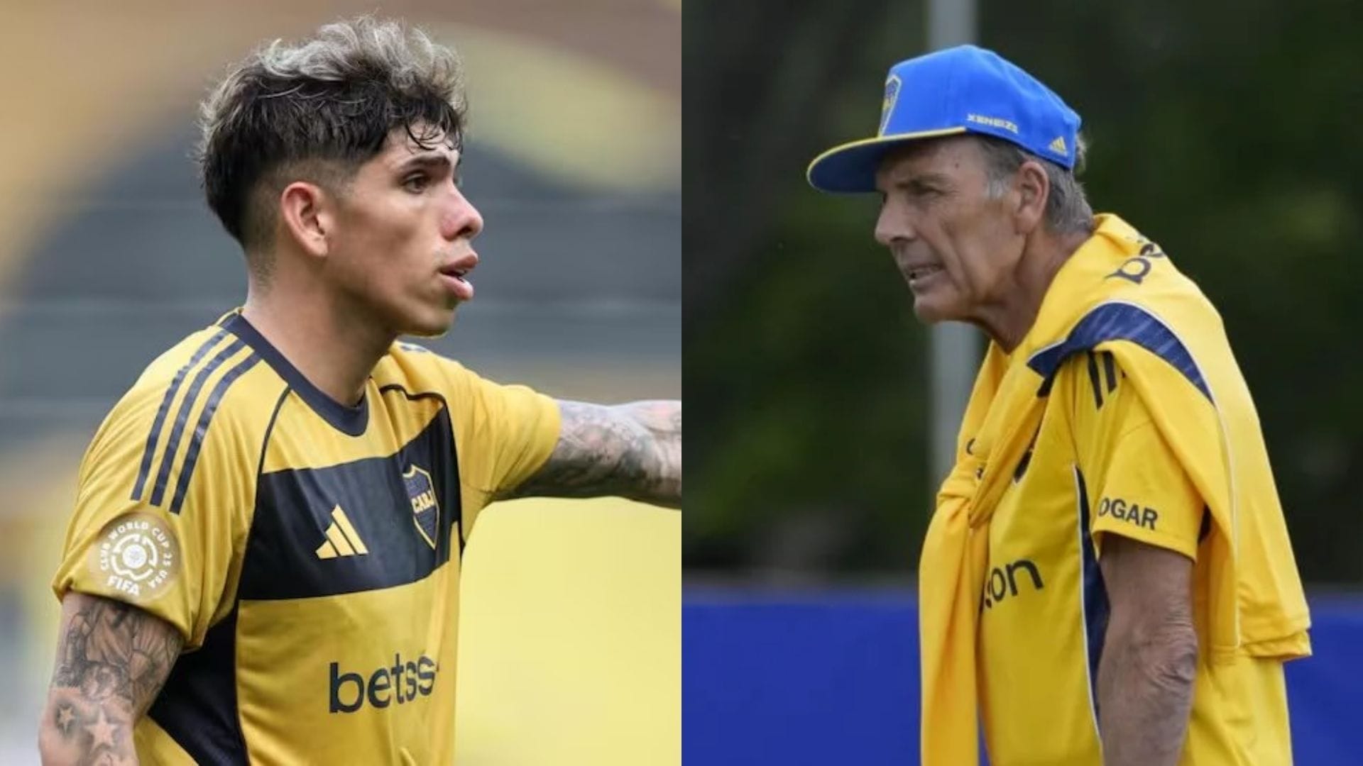Carlos Palacios y DT Miguel Ángel Russo frente a frente: tensión en Boca Juniors tras quedar afuera vs Huracán - Sabes Deportes