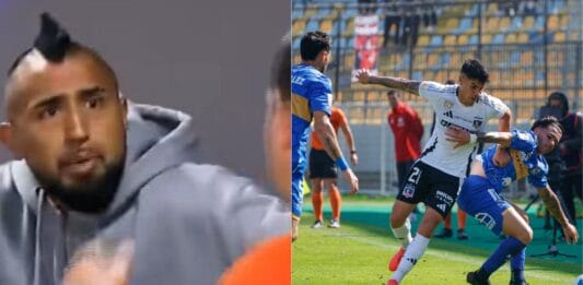 ¡Y eso que no jugó!: El desatado enojo de Arturo Vidal tras el empate de Colo Colo ante Everton